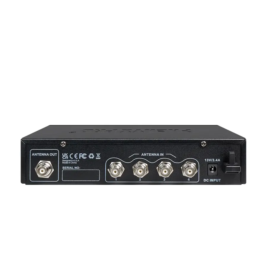 PAS-227X_-_Black_-_UHF_4-Way_Wireless_Receiver_-_Rear_-_Phenyx_Pro.webp