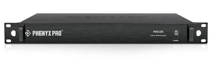 Phenyx Pro PAS-225 | Wireless Receiver for PAS-225X Antenna Distribution System SKU# PAS-225