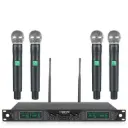 Phenyx Pro  PTU-5000-4H | UHF Fixed Frequency Quad Wireless Microphone System SKU# PTU-5000-4H 