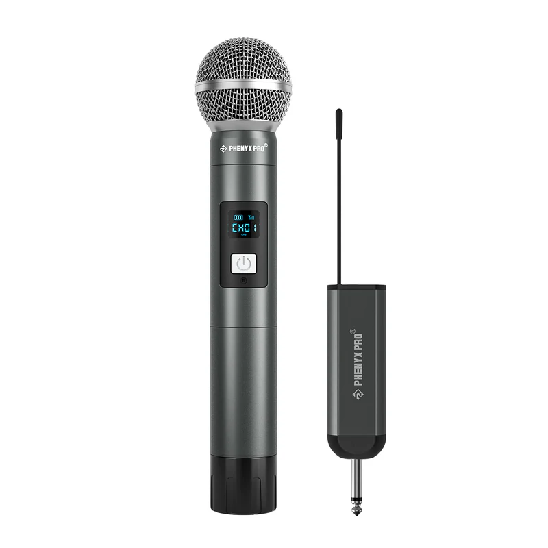 Phenyx Pro  PDP-1-1H | Single Digital Portable Wireless Microphone System SKU# PDP-1-1H