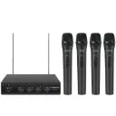 Phenyx Pro  PTV-2000-4H | VHF Fixed Frequency Quad Wireless Microphone System SKU# PTV-2000-4H