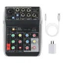 Phenyx Pro  PTX-10A | 4-Channel Audio Mixer w/ USB Interface for PC SKU# PTX-10A