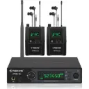 Phenyx Pro  PTM-10-2B | UHF Stereo Wireless In-Ear Monitor System SKU# PTM-10-2B