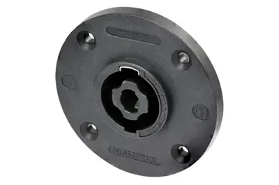 Neutrik NL4MPRXX - XX Series 4 Pole speakON® Round Flange SKU# NL4MPRXX 