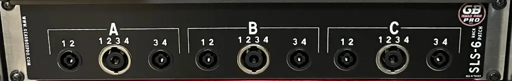 SLS-6 Speaker Output Panel SKU# 76060   