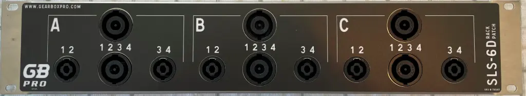 SLS-6D Speaker Output Panel SKU# 76063  