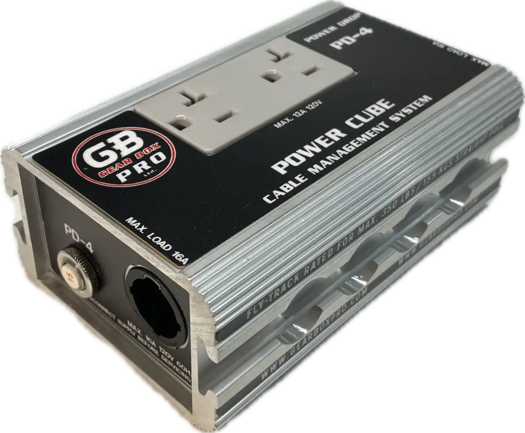 Power Drop PD-4 Speaker Cable Break-Out-Box SKU# 22204