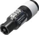 Neutrik NAC3FXXB-W-S powerCON® Out Connector-Grey) SKU# NAC3FXXB-W-S