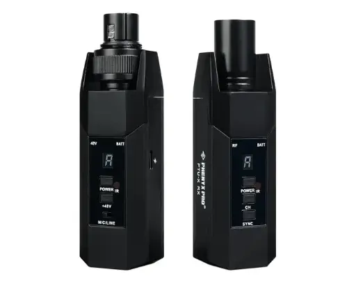 Phenyx Pro PTU-X | Plug-on XLR Wireless Transmitter Receiver System w/ 16 UHF Frequencies SKU# PTU-X