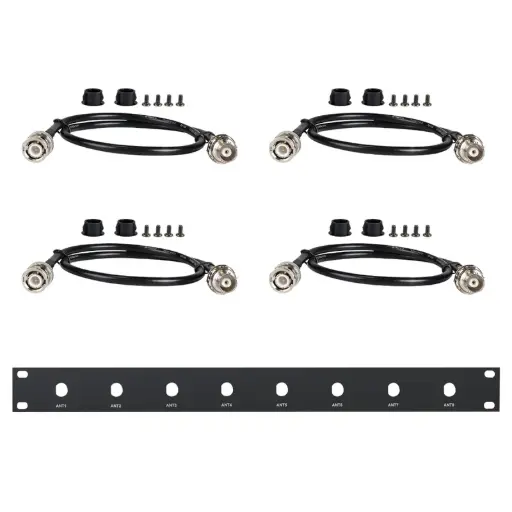 Phenyx Pro ANTK-FR4A | BNC Antenna Kit, 4 Connecting Cables 50cm/1.6ft for Front-Mounting Antennas SKU# ANTK-FR4A 