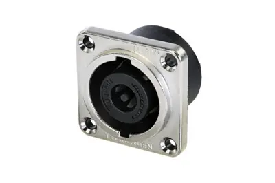 Neutrik NL8MPRXX 8-Pole speakON® Male Chassis Connector, Metal SKU# NL8MPRXX