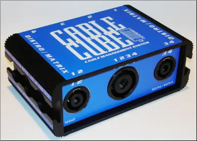  Distro/Matrix Speaker Cable Break-Out Box SKU# 10045