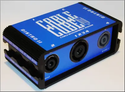 Distro II Speaker Cable Break-Out Box SKU# 10043  