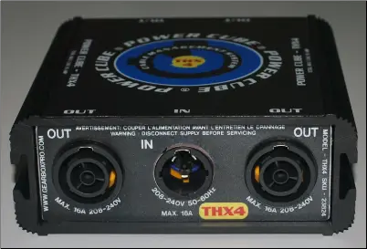 Power Cube®THX4 Soca Power Cube®Power Distribution  SKU# 23824